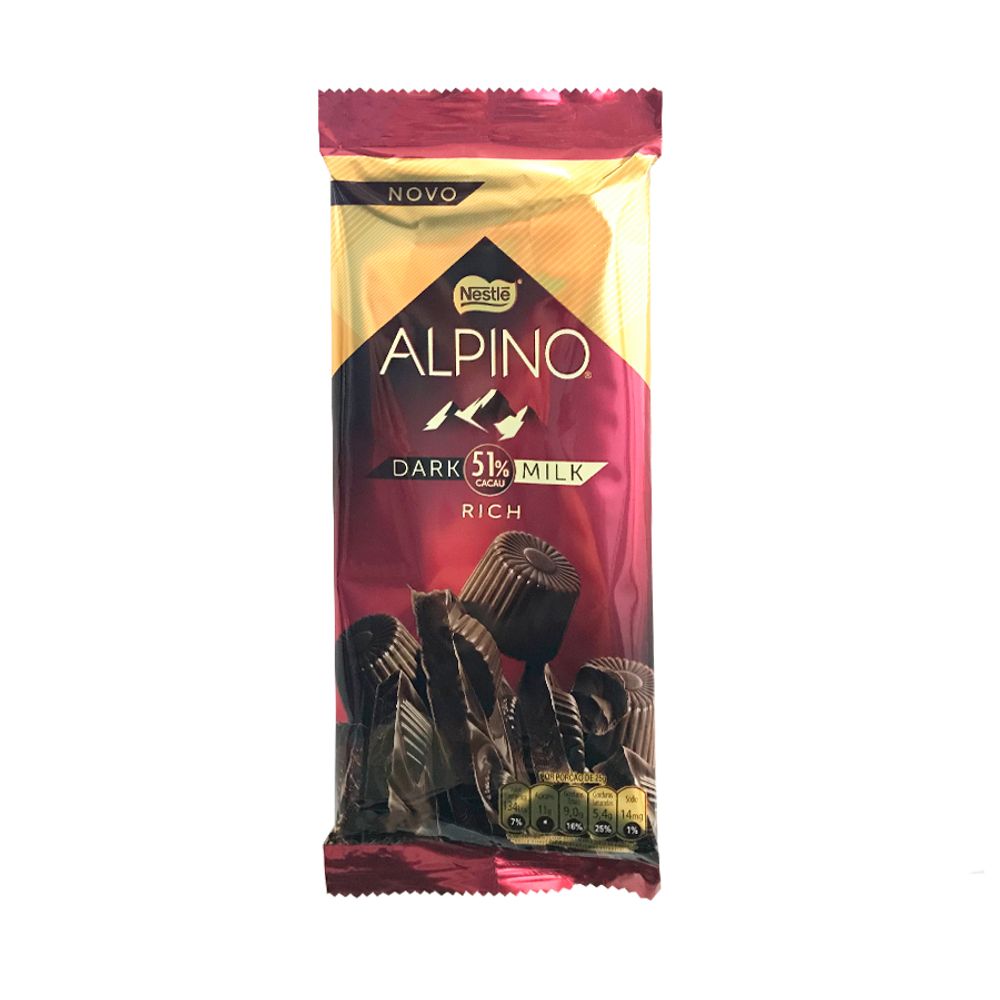 Tablete-Dark-51--Rich-Alpino-85Gr---Nestle Tablete-Dark-51--Rich-Alpino-85Gr---Nestle