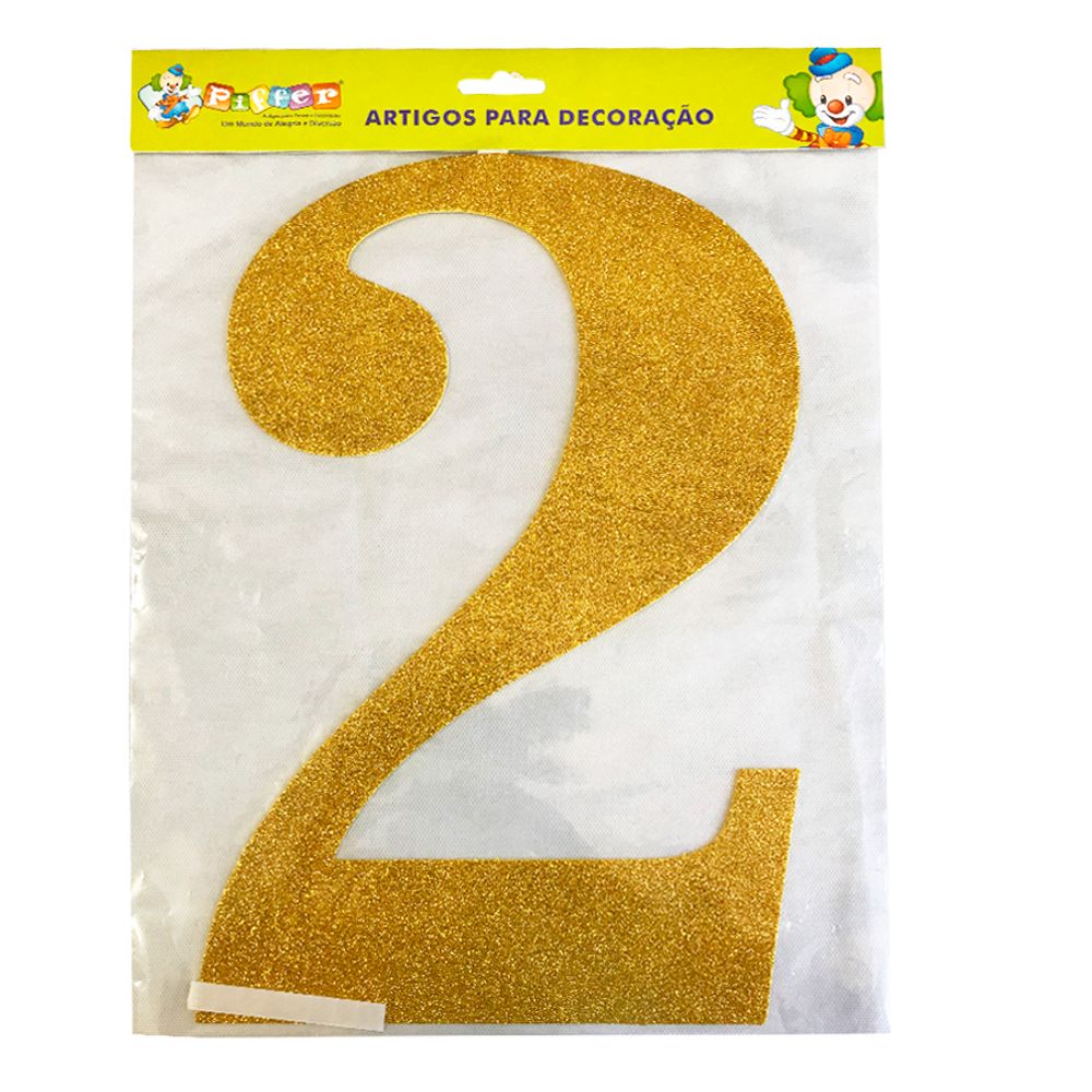 Painel-Numero-2-Eva-Dourado-com-Glitter-Cod-601624---Piffer Painel-Numero-2-Eva-Dourado-com-Glitter-Cod-601624---Piffer