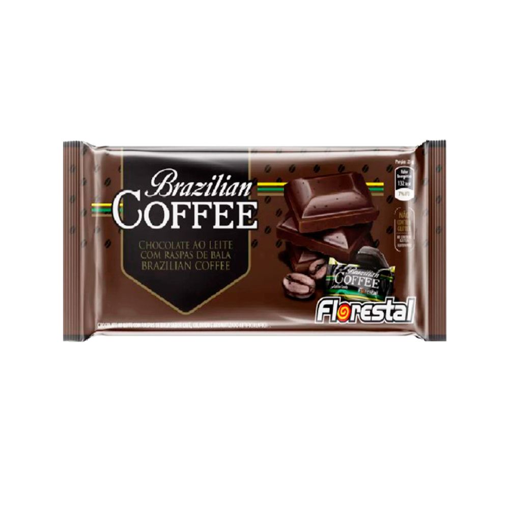 Tablete-Chocolate-Coffee-ao-Leite-90Gr---Florestal Tablete-Chocolate-Coffee-ao-Leite-90Gr---Florestal