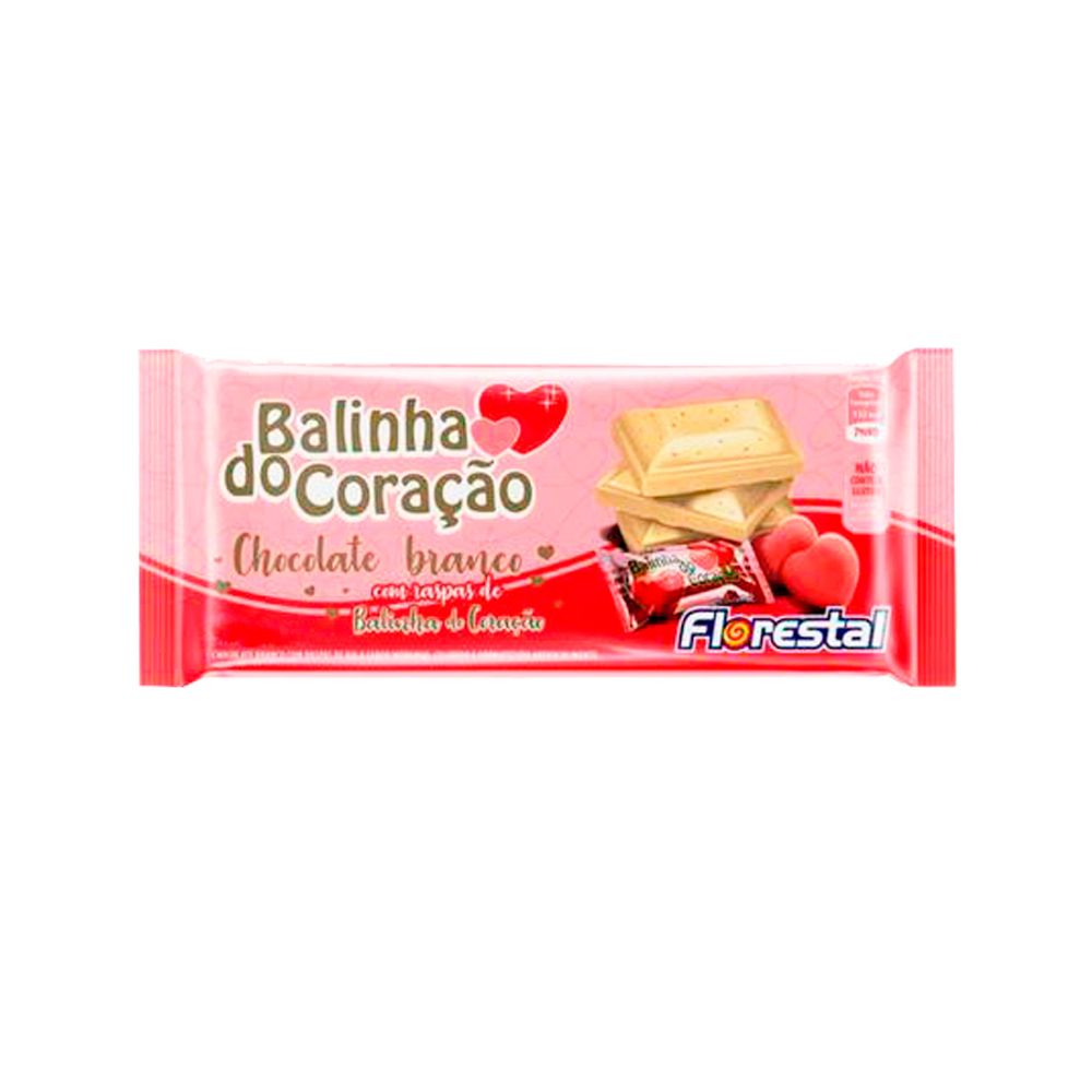 Tablete-Chocolate-Balinha-do-Coracao-90Gr---Florestal Tablete-Chocolate-Balinha-do-Coracao-90Gr---Florestal