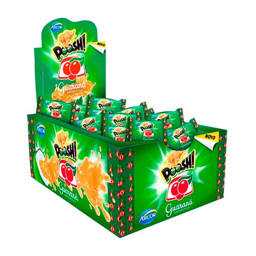 Chiclete-Guarana-c-40-Unid.-Poosh---Arcor Chiclete-Guarana-c-40-Unid.-Poosh---Arcor