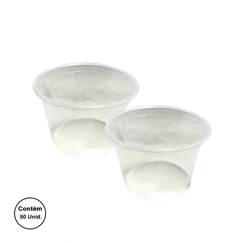 Pote-Descartavel-Transparente-200Ml-c-50-Unid.---Altacoppo Pote-Descartavel-Transparente-200Ml-c-50-Unid.---Altacoppo