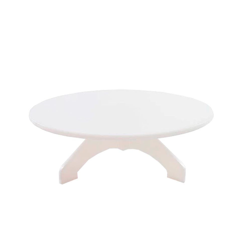 Prato-Giratorio-para-Bolo-cor-Branca-35x8Cm---Solrac Prato-Giratorio-para-Bolo-cor-Branca-35x8Cm---Solrac