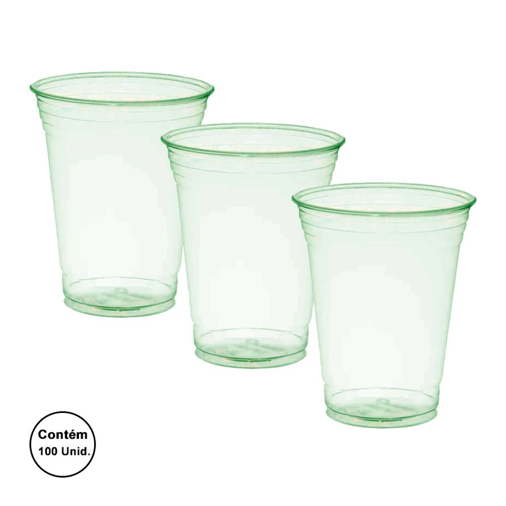 Copo-Plastico-Biodegradavel-Green-180Ml-c-100-Unid.---Ecocoppo Copo-Plastico-Biodegradavel-Green-180Ml-c-100-Unid.---Ecocoppo