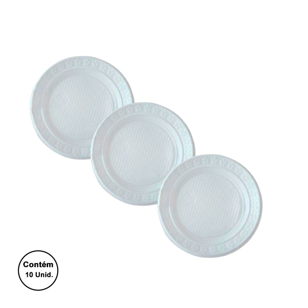 Prato-Descartavel-Raso-Branco-15Cm-c-10-Unid.---Kerocopo Prato-Descartavel-Raso-Branco-15Cm-c-10-Unid.---Kerocopo