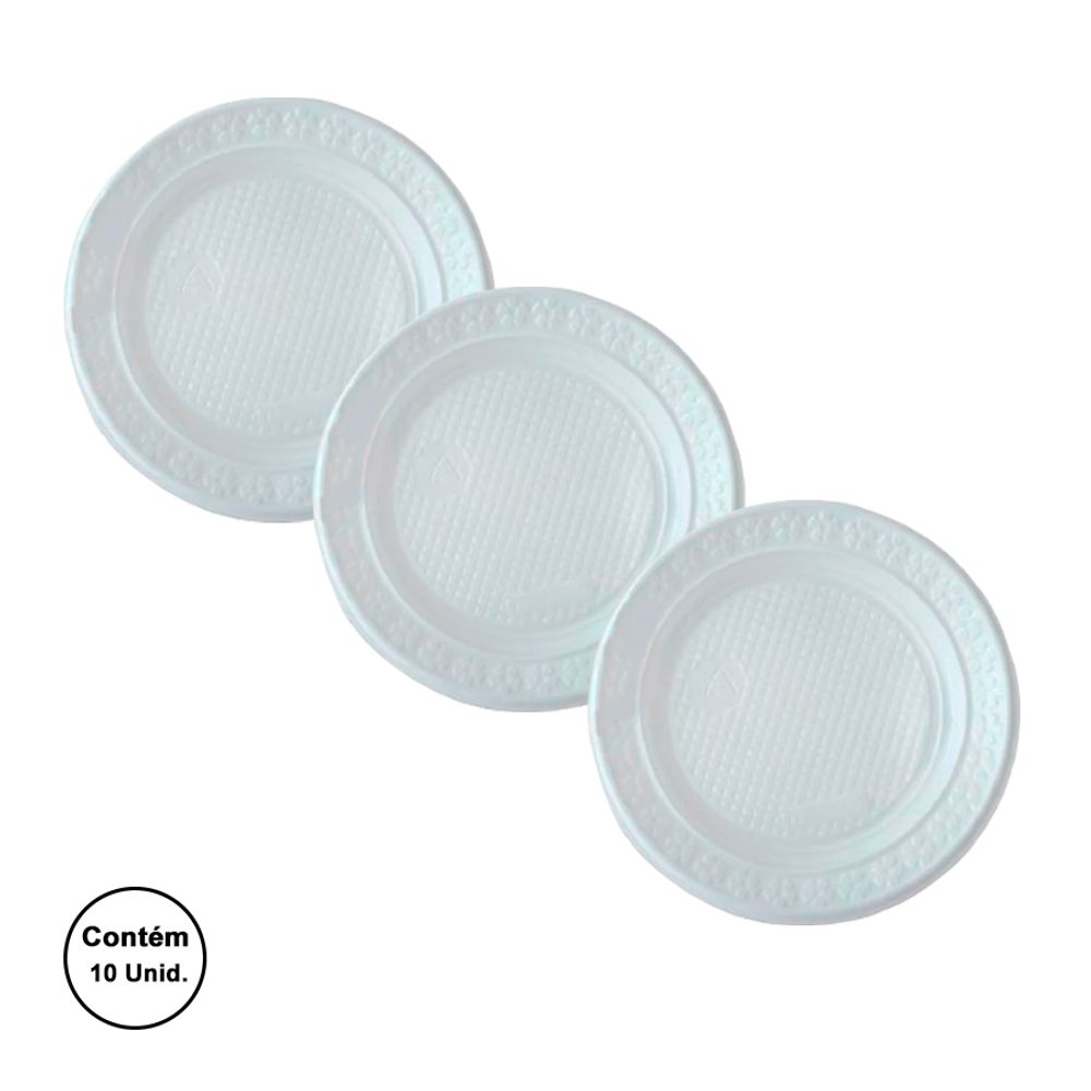 Prato-Descartavel-Raso-Branco-21Cm-c-10-Unid.---Kerocopos Prato-Descartavel-Raso-Branco-21Cm-c-10-Unid.---Kerocopos