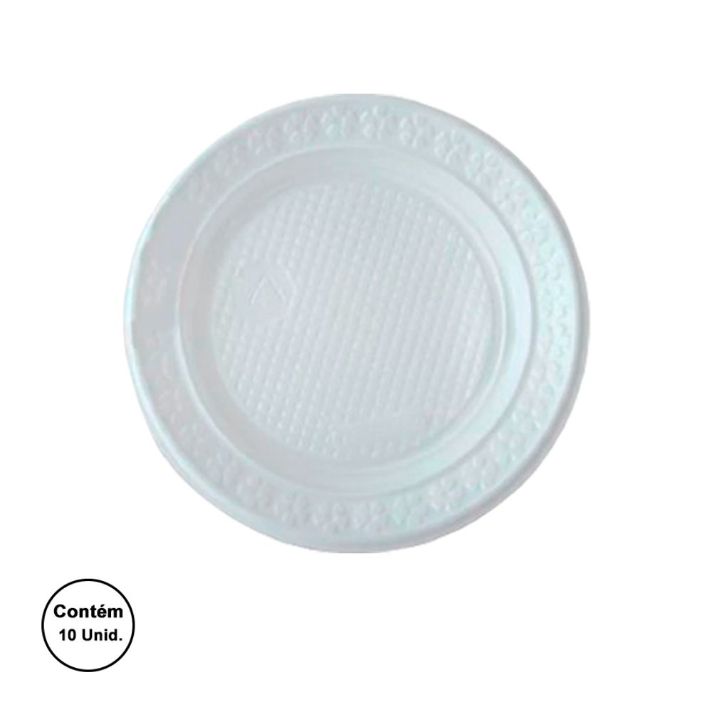 Prato-Descartavel-Raso-Branco-26Cm-c-10-Unid.---Kerocopo Prato-Descartavel-Raso-Branco-26Cm-c-10-Unid.---Kerocopo