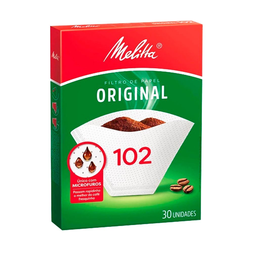 Filtro-de-Papel-102-C-30-Unid.---Melitta Filtro-de-Papel-102-C-30-Unid.---Melitta