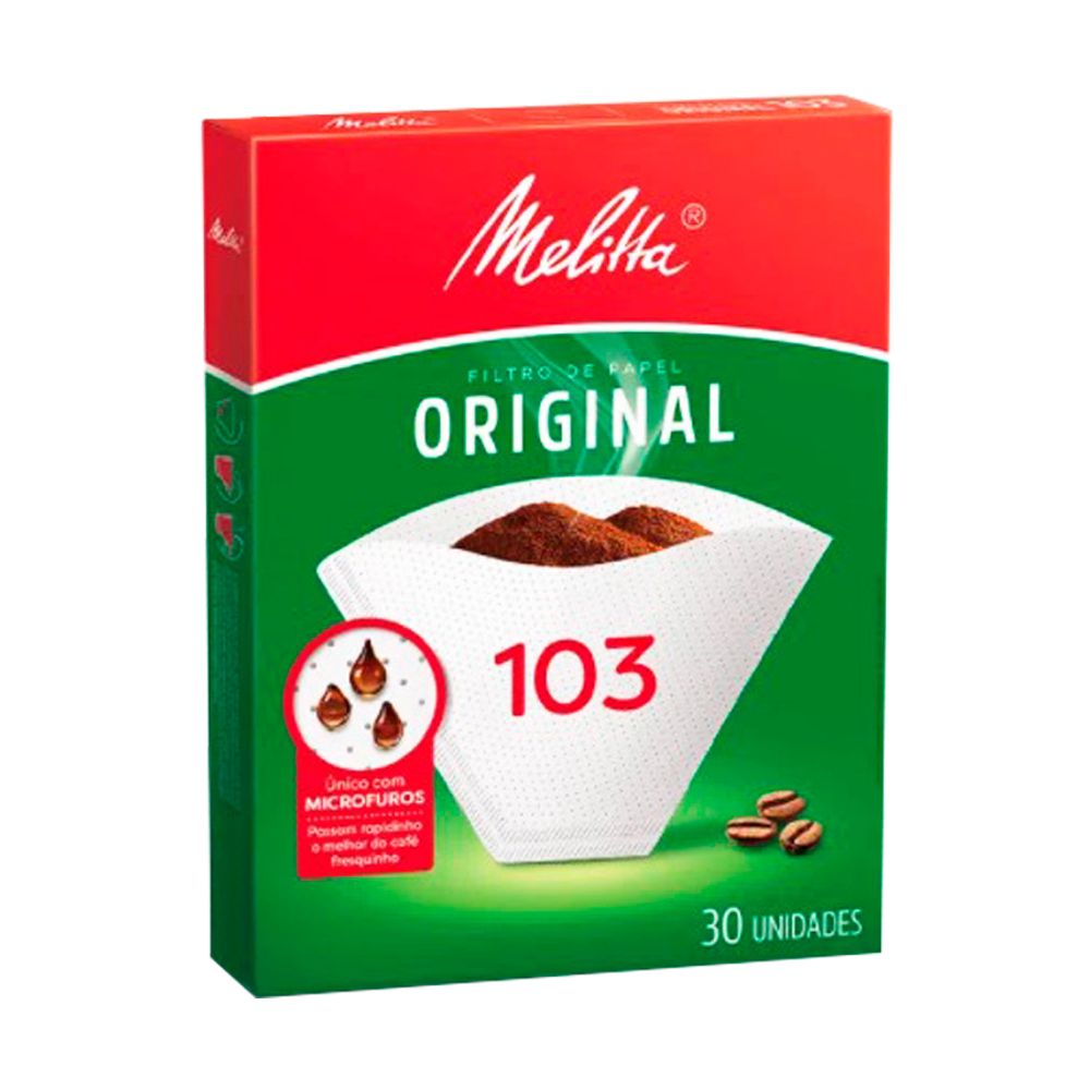 Filtro-de-Papel-103-C-30-Unid.---Melitta Filtro-de-Papel-103-C-30-Unid.---Melitta