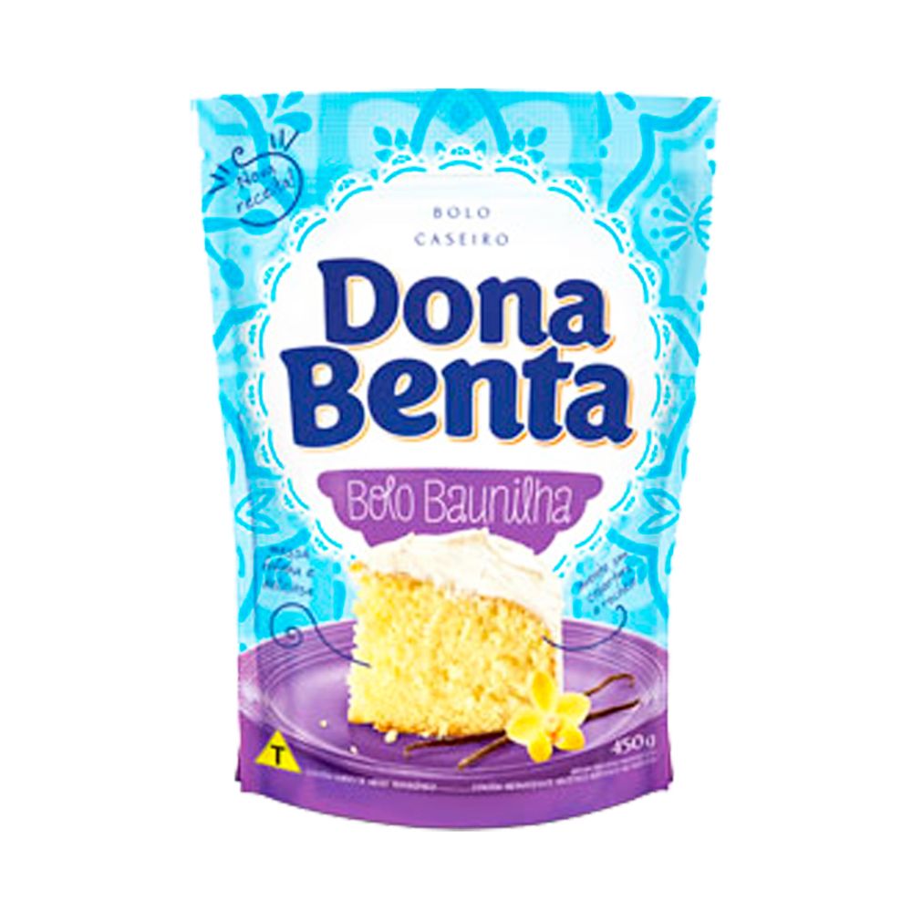 Mistura-para-Bolo-Sabor-Baunilha-450Gr---Dona-Benta Mistura-para-Bolo-Sabor-Baunilha-450Gr---Dona-Benta