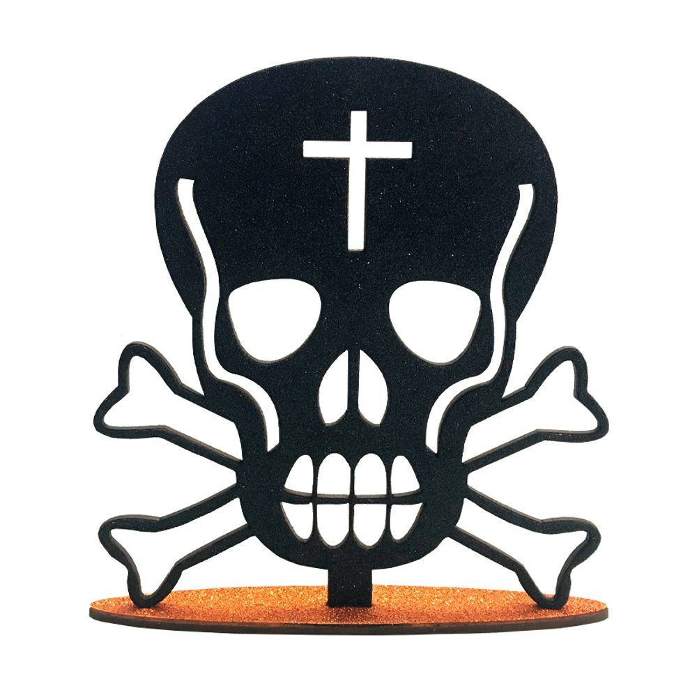 Decoracao-Halloween-Caveira-MDF---Make-Festas Decoracao-Halloween-Caveira-MDF---Make-Festas