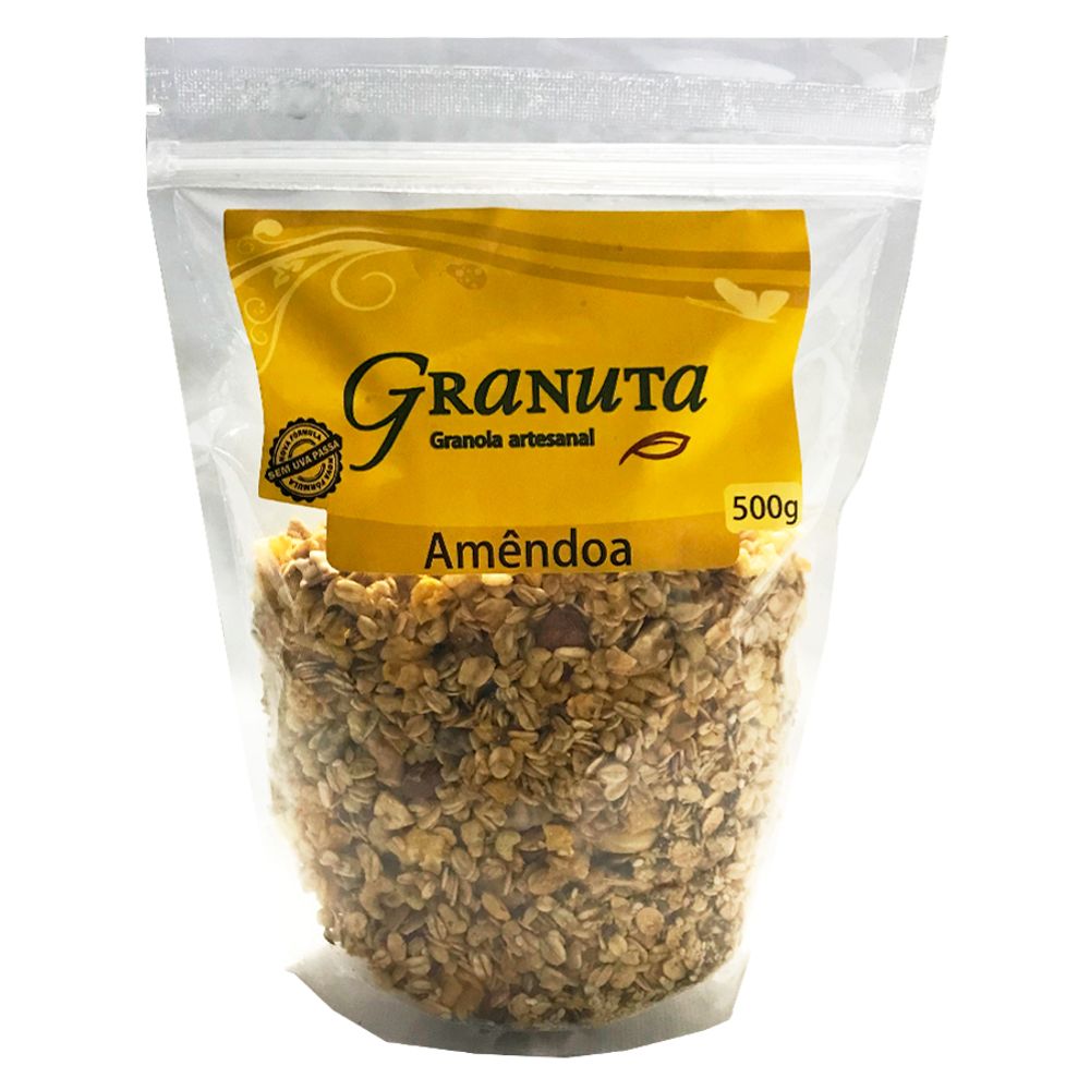 Granola-Artesanal-Amendoa-500Gr---Granuta Granola-Artesanal-Amendoa-500Gr---Granuta