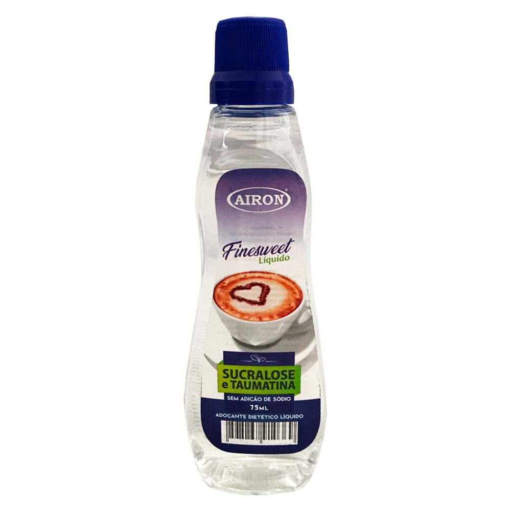 Adocante-Liquido-Finesweet-Sem-Sodio-75Ml---Airon Adocante-Liquido-Finesweet-Sem-Sodio-75Ml---Airon