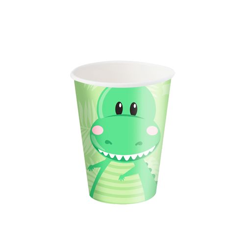 Copo-Decorativo-Tema-Dino-Baby-c-8-Unid.---Festcolor