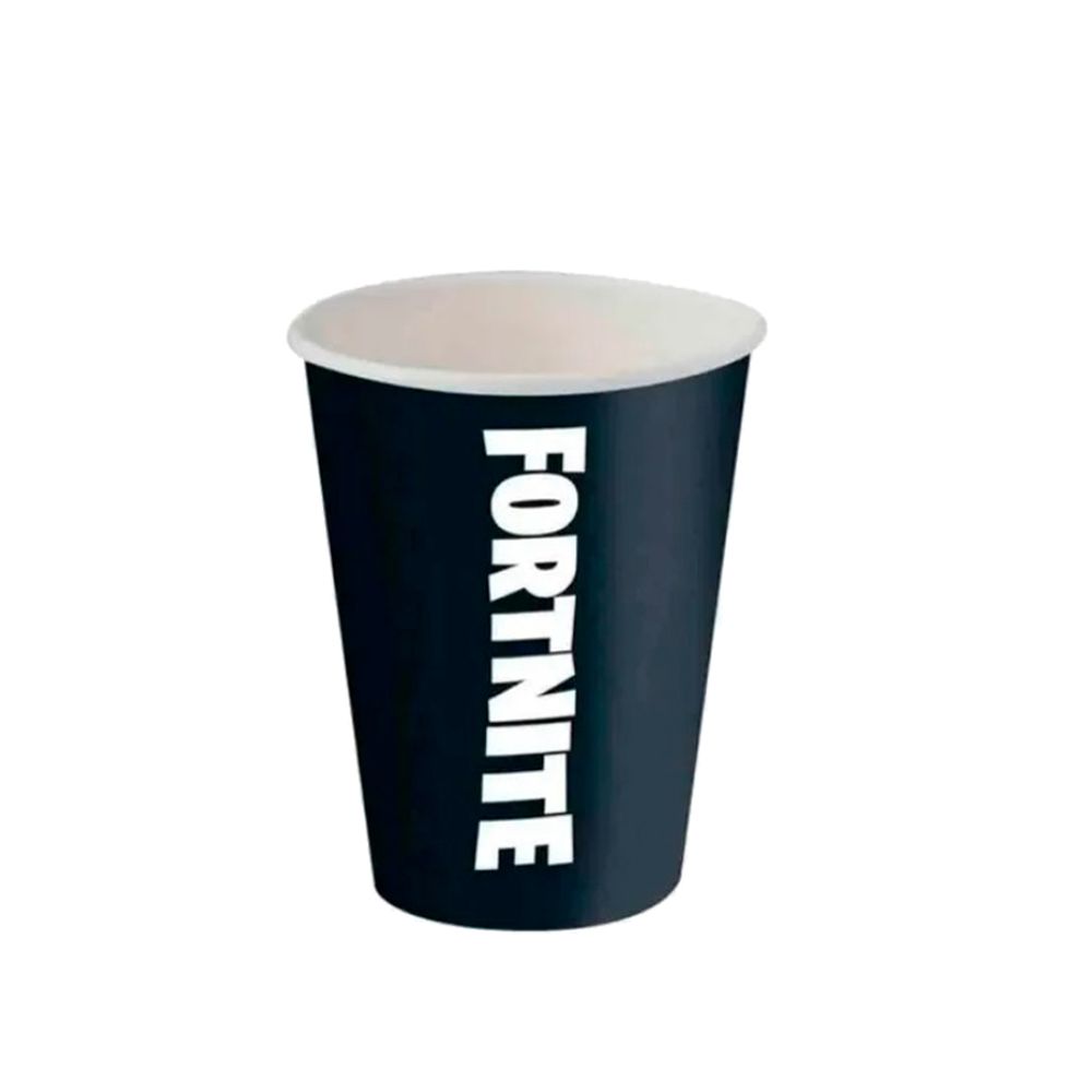 Copo-Decorativo-Tema-Fortnite-c-8-Unid.-200Ml---Festcolor Copo-Decorativo-Tema-Fortnite-c-8-Unid.-200Ml---Festcolor