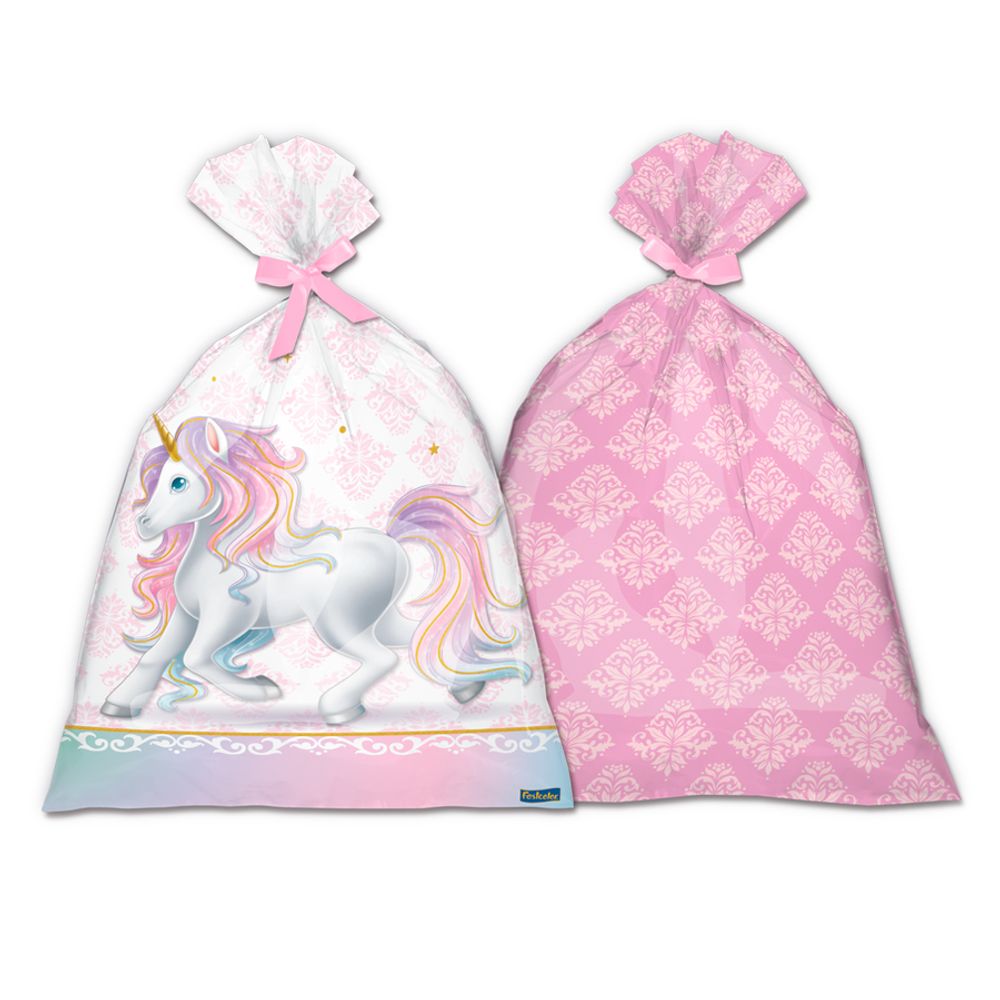 Sacola-Plastica-Tema-Unicornio-c-8-Unid.---Festcolor Sacola-Plastica-Tema-Unicornio-c-8-Unid.---Festcolor