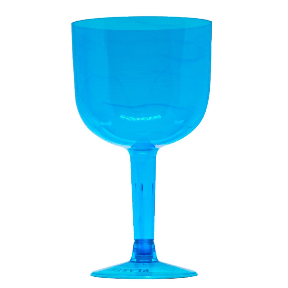 Taca-Cor-Azul-Glass-Pit-500Ml-Gin--c-4-Unid.---Plastilania Taca-Cor-Azul-Glass-Pit-500Ml-Gin--c-4-Unid.---Plastilania