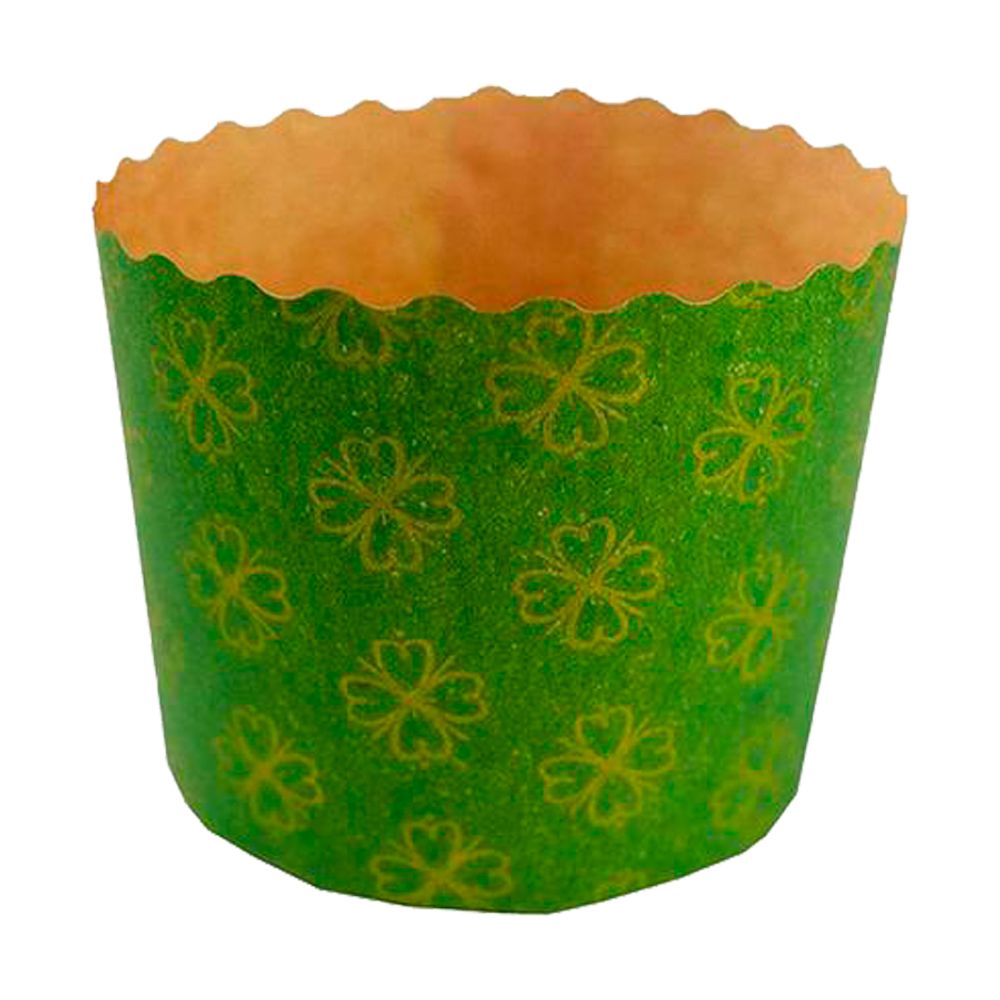 Forma-Forneavel-Italiana-Panettone-Kraft-Verde-c-12-Unid.-500Kg---Ecopack Forma-Forneavel-Italiana-Panettone-Kraft-Verde-c-12-Unid.-500Kg---Ecopack