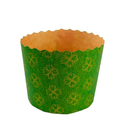 Forma-Forneavel-Italiana-Panettone-Kraft-Verde-c-12-Unid.-250Gr---Ecopack