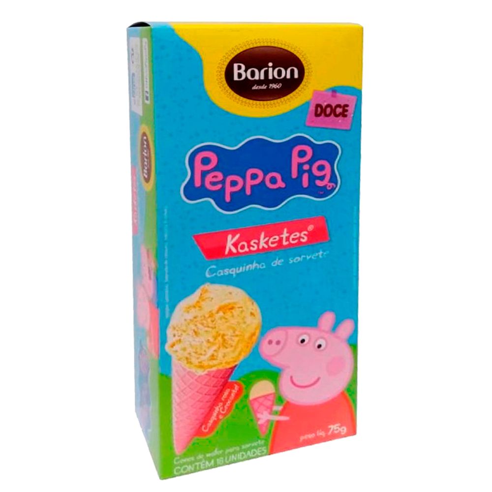 Casquinha-Rosa-para-Sorvete-Kasketes-C-18-Unid.-----Barion Casquinha-Rosa-para-Sorvete-Kasketes-C-18-Unid.-----Barion