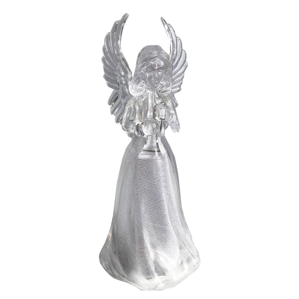 Anjo-Transparente-com-Iluminacao---Cromus Anjo-Transparente-com-Iluminacao---Cromus