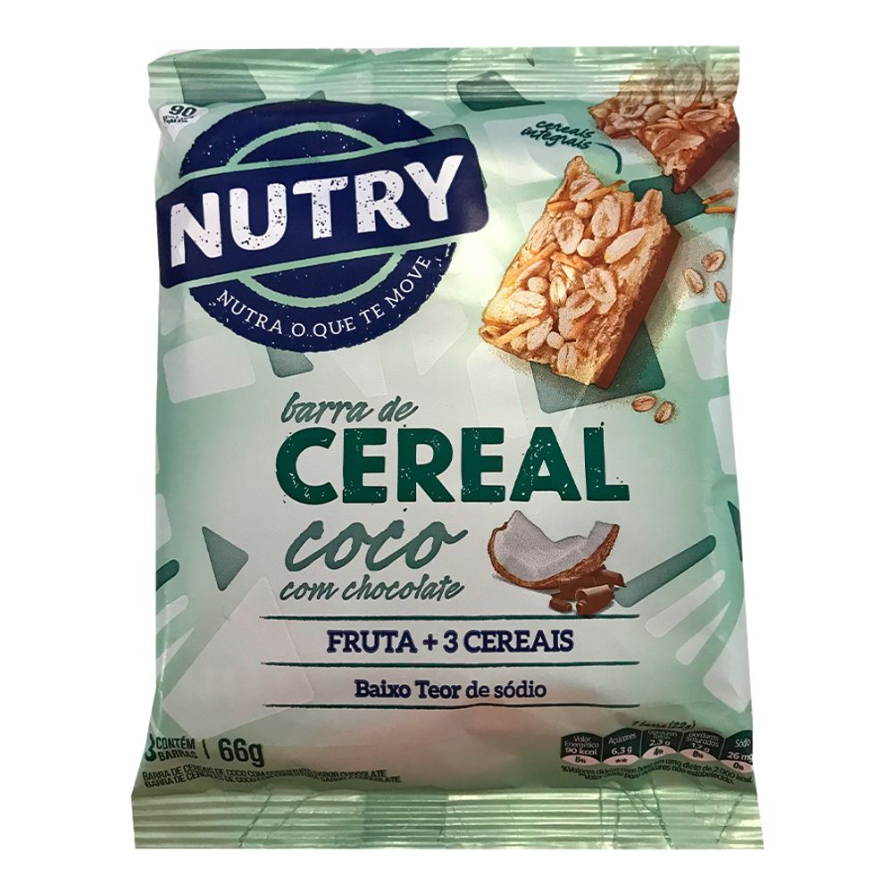 Barra-de-Cereal-Coco-com-Chocolate-Nutry-C-3-Unid.---Nutrimental Barra-de-Cereal-Coco-com-Chocolate-Nutry-C-3-Unid.---Nutrimental
