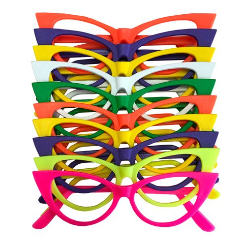 Oculos-para-Festa-Gatinho-Luxo-c-10-Unid.---Supernova-Doces