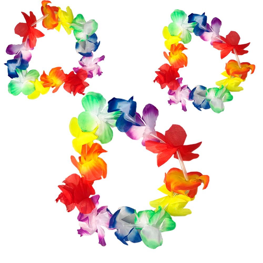 Kit-Havaiano-com-3-Pulseiras-Mod.-6910---Supernova-Doces Kit-Havaiano-com-3-Pulseiras-Mod.-6910---Supernova-Doces