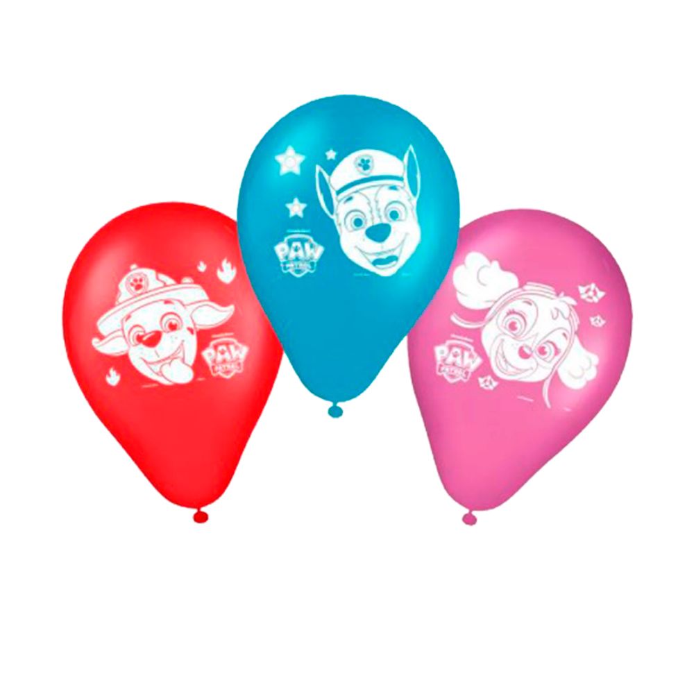 Balao-Nª-9-tema-Patrulha-Canina-c-25-Unid.---Regina Balao-Nª-9-tema-Patrulha-Canina-c-25-Unid.---Regina