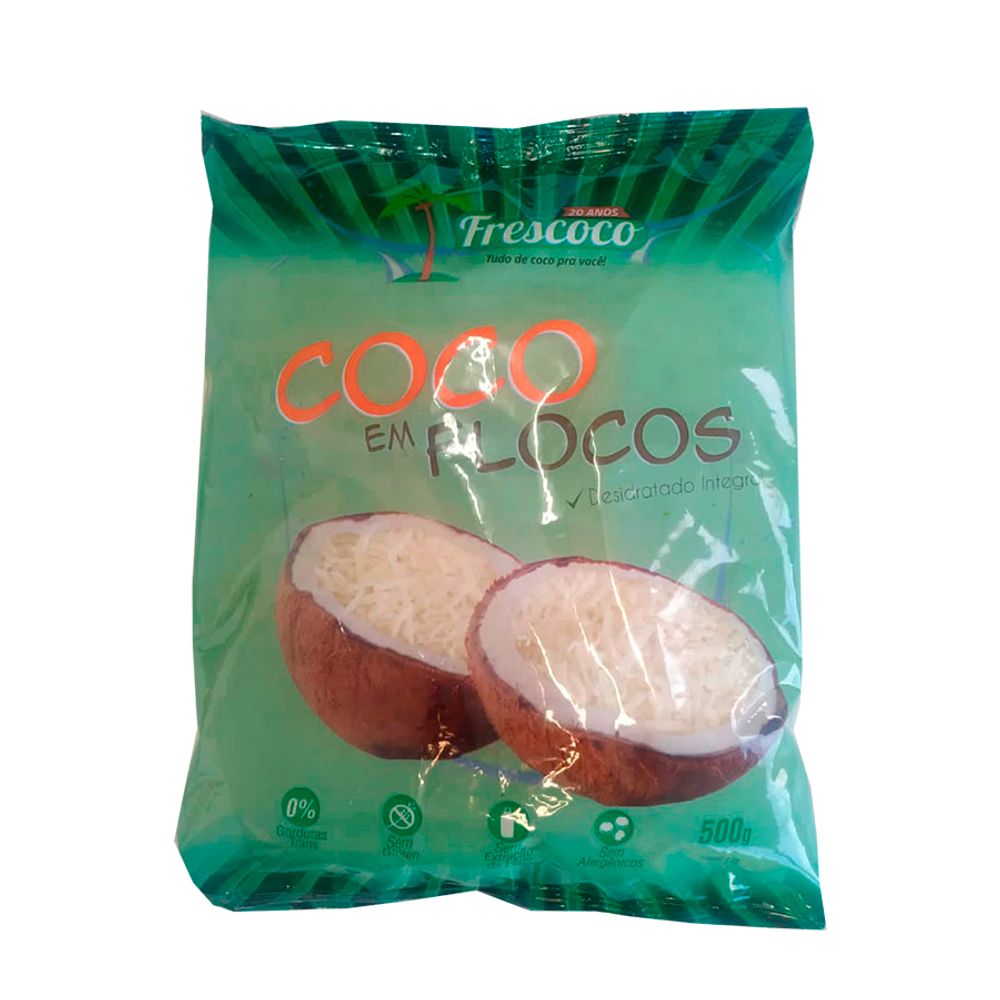 Coco-em-Flocos-Desidratado-Integral-500Gr---Frescoco Coco-em-Flocos-Desidratado-Integral-500Gr---Frescoco
