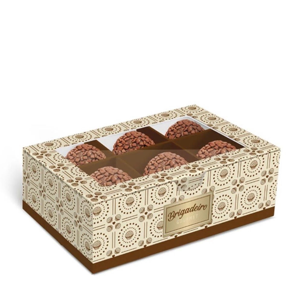 Caixa-para-Doces-Brigadelicia-c-6-Divisorias---Cromus Caixa-para-Doces-Brigadelicia-c-6-Divisorias---Cromus