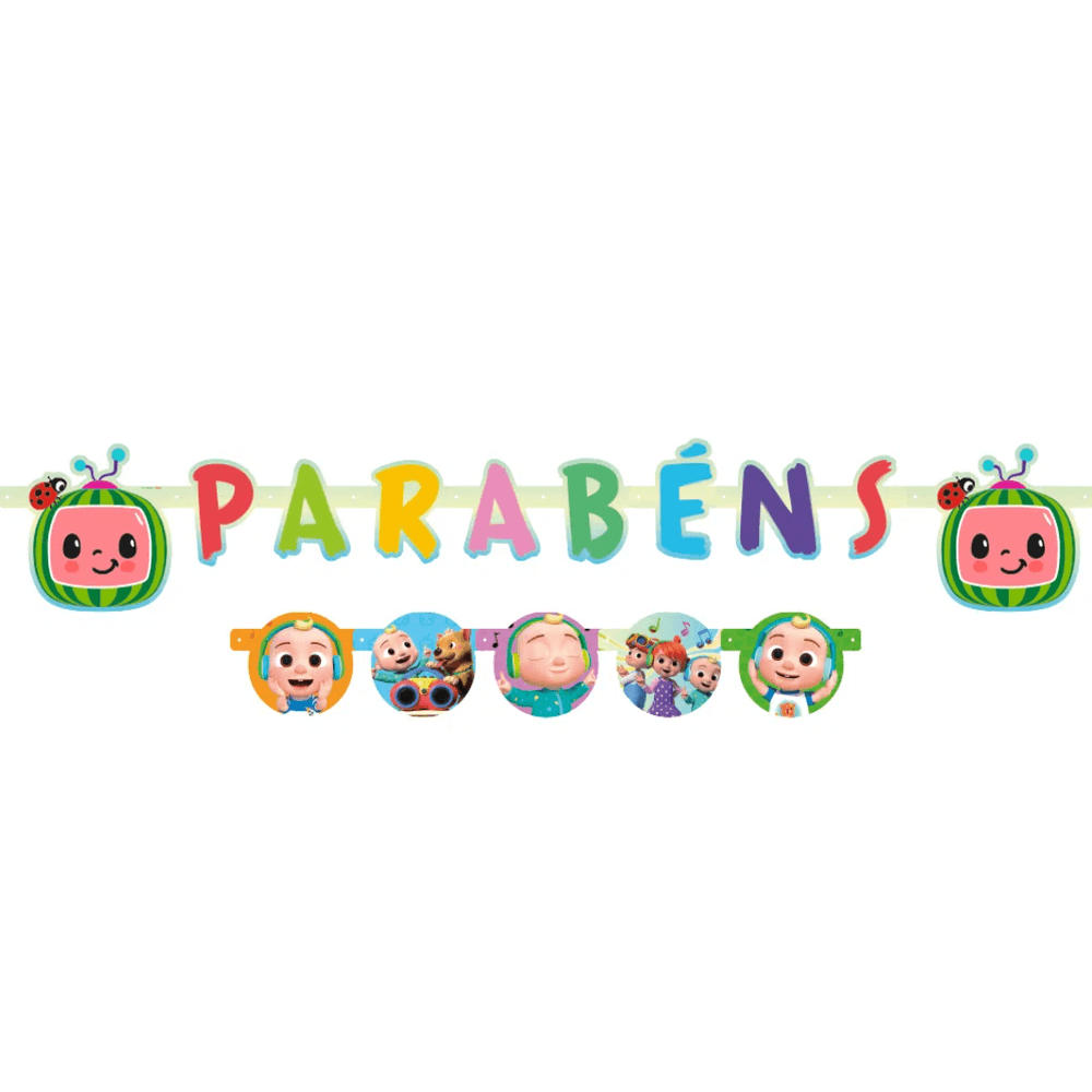 FAIXA-PARABENS-REGINA-COCOMELON FAIXA-PARABENS-REGINA-COCOMELON