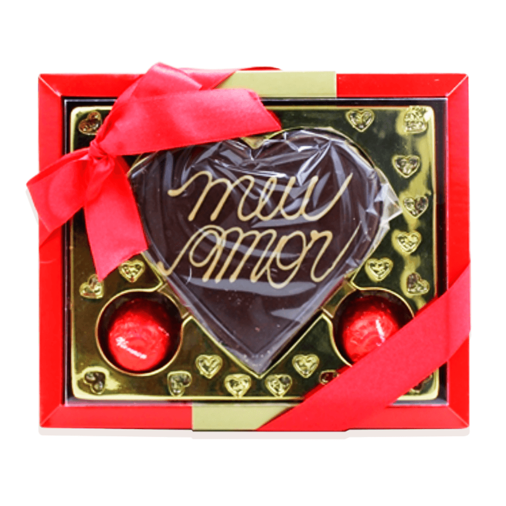 Caixa-Card-com-Coracao-de-Chocolate-e-mais-2-Bombons---Viermon Caixa-Card-com-Coracao-de-Chocolate-e-mais-2-Bombons---Viermon