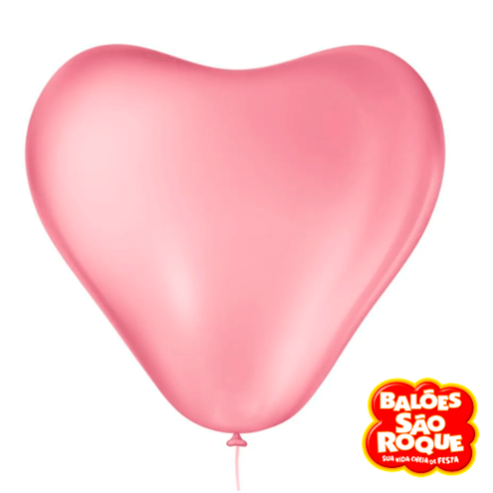Balao-N6-Coracao-Rosa-com-50-und---Sao-Roque Balao-N6-Coracao-Rosa-com-50-und---Sao-Roque