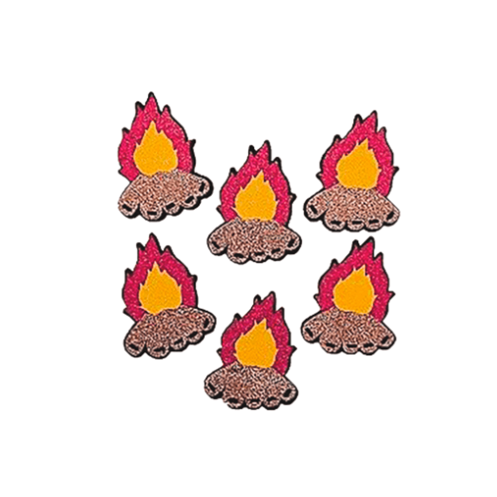 Mini-Fogueira-Junina-em-EVA---Pacote-com-6-unidades Mini-Fogueira-Junina-em-EVA---Pacote-com-6-unidades