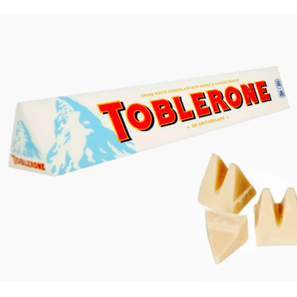 Chocolate-Toblerone-Branco-100Gr---Mondelez Chocolate-Toblerone-Branco-100Gr---Mondelez