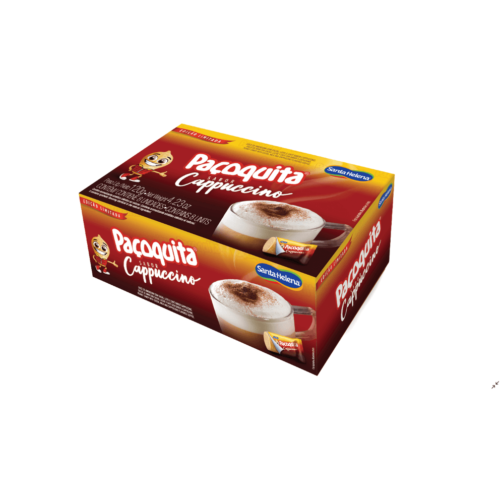 Pacoquita-Santa-Helena-Rolha-Capuccino---8-Unidades Pacoquita-Santa-Helena-Rolha-Capuccino---8-Unidades