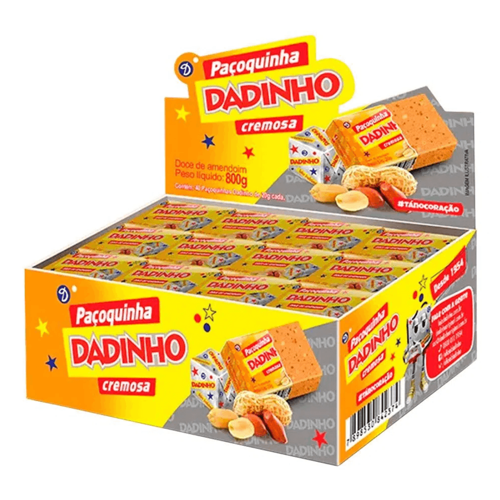 Pacoca-Dadinho-Quadrada-Embalada-com-40-unidades--800g- Pacoca-Dadinho-Quadrada-Embalada-com-40-unidades--800g-