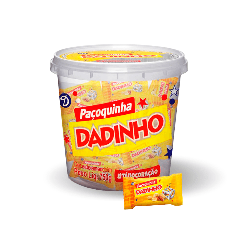 Pacoca-Dadinho-Rolha-Embalada---Pacote-com-50-unidades--750g- Pacoca-Dadinho-Rolha-Embalada---Pacote-com-50-unidades--750g-