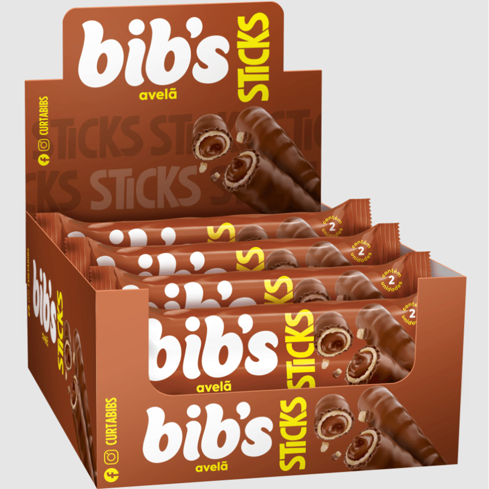 Chocolate-Bibs-Sticks-Avela-com-16-unidades---Neugebauer Chocolate-Bibs-Sticks-Avela-com-16-unidades---Neugebauer