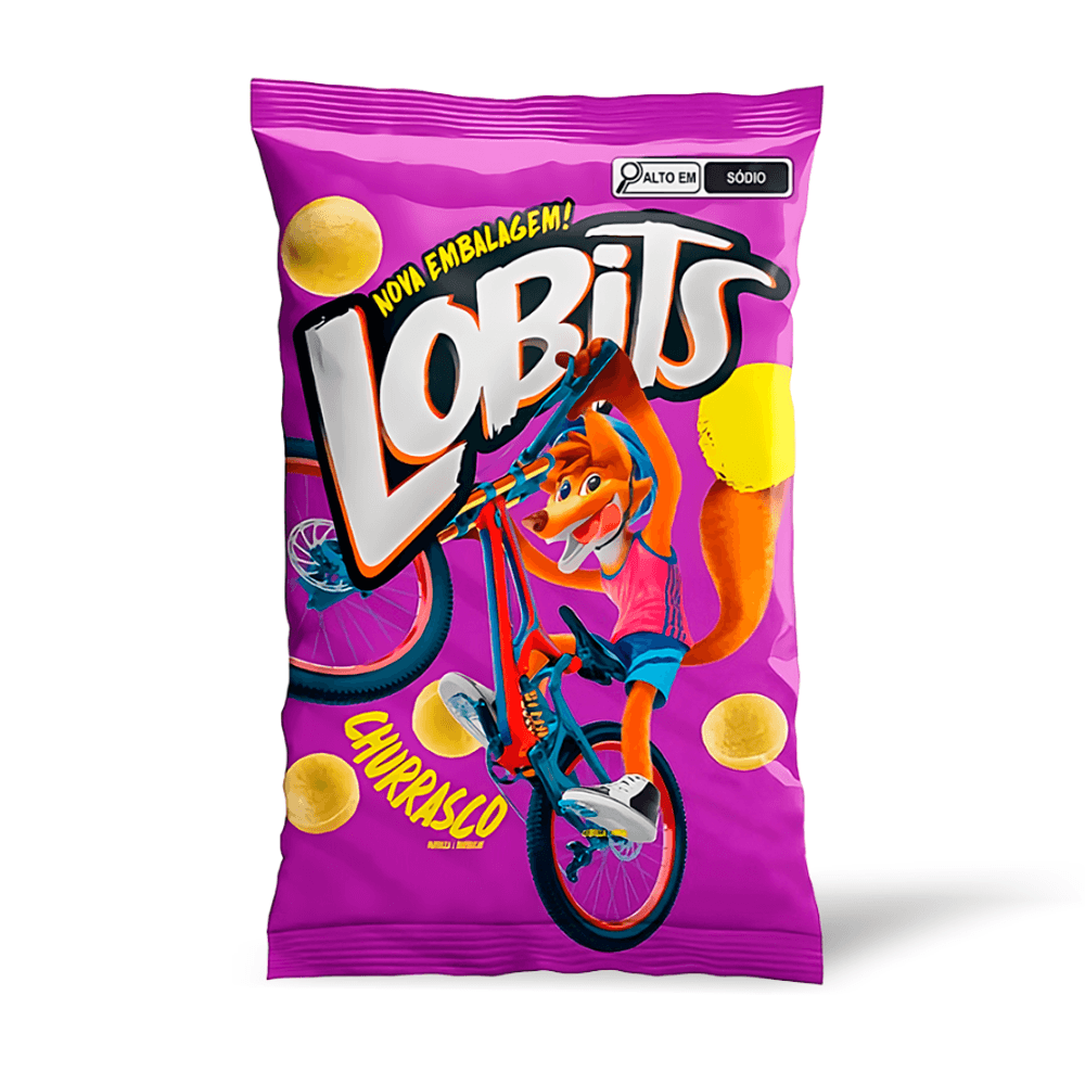Salgadinho-Lobits-Sabor-Churrasco---Pacote-com-10-unidades-de-40g Salgadinho-Lobits-Sabor-Churrasco---Pacote-com-10-unidades-de-40g