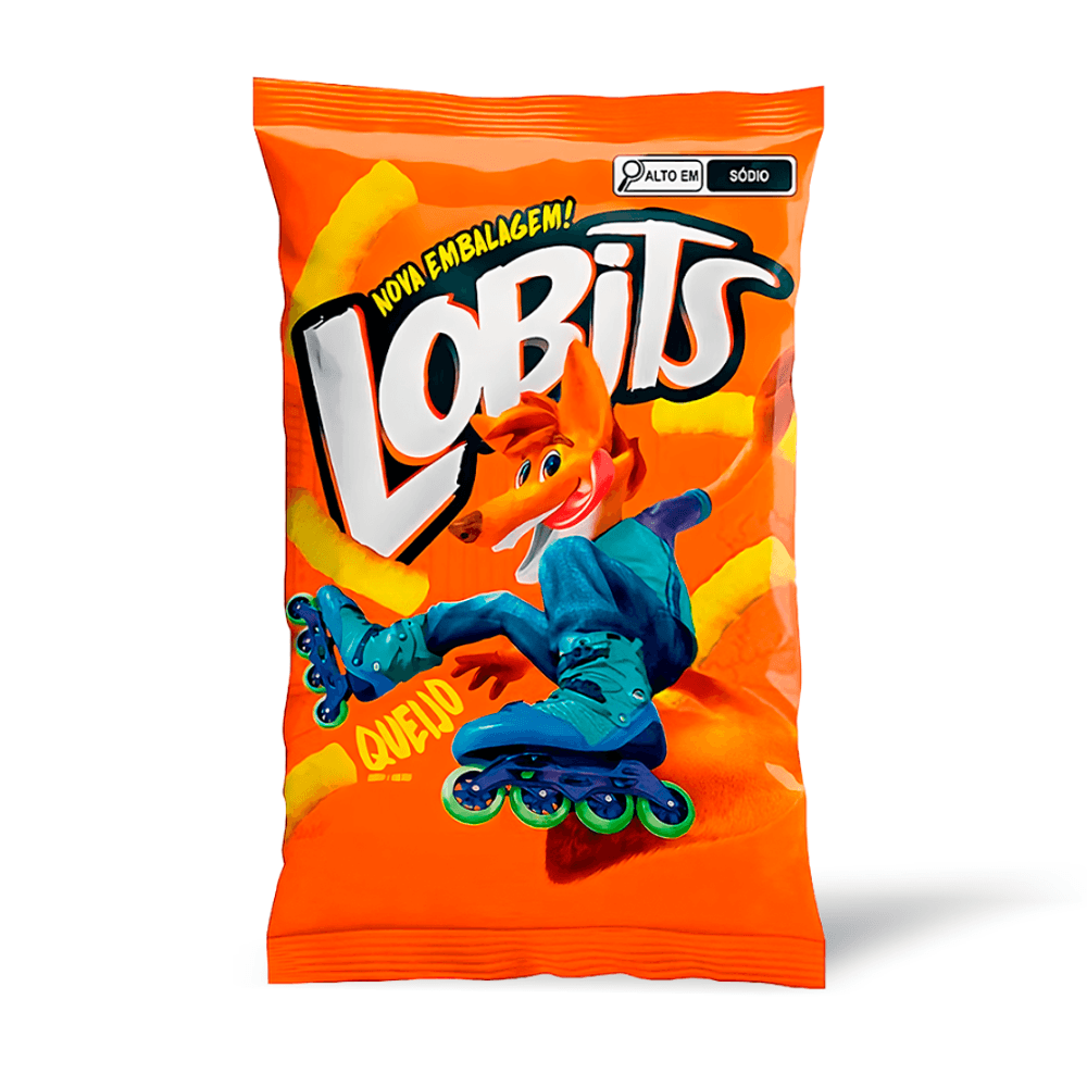 Salgadinho-Lobits-Sabor-Queijo---Pacote-com-10-unidades-de-40g Salgadinho-Lobits-Sabor-Queijo---Pacote-com-10-unidades-de-40g