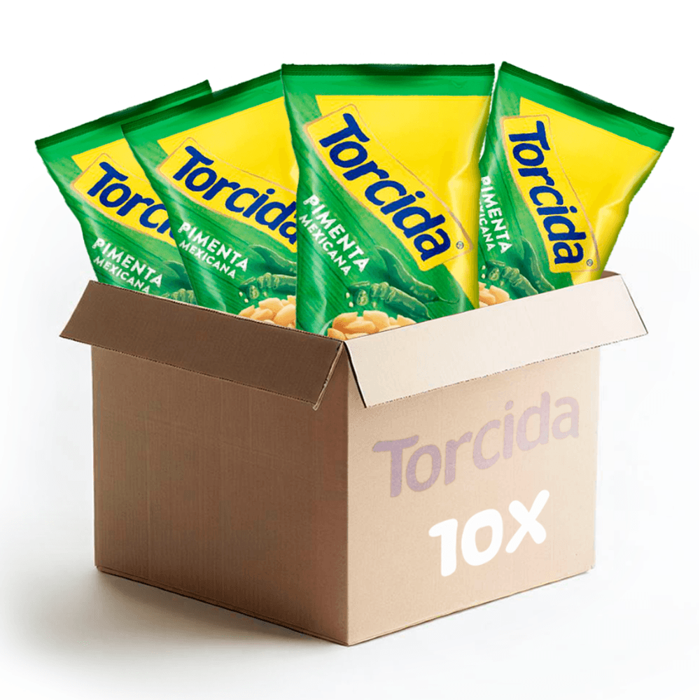 Kit-Salgadinho-Torcida-Sabor-Pimenta-Mexicana---10-unidades-de-70g Kit-Salgadinho-Torcida-Sabor-Pimenta-Mexicana---10-unidades-de-70g