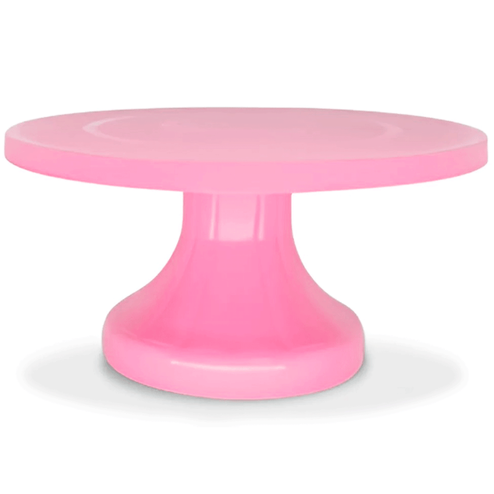 Boleira-Rosa-com-Suporte-30x15cm---Solrac Boleira-Rosa-com-Suporte-30x15cm---Solrac