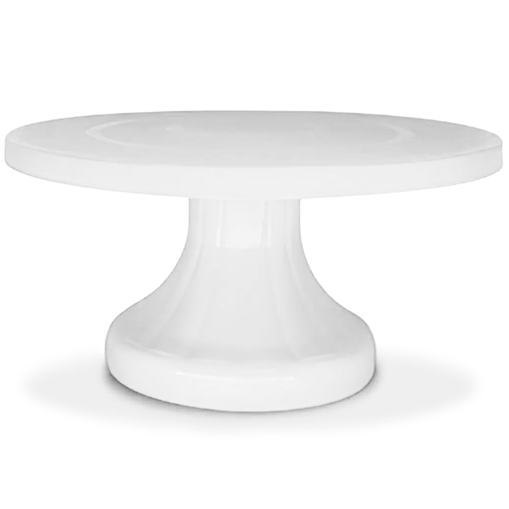 Boleira-Branca-com-Suporte-30x15cm---Solrac Boleira-Branca-com-Suporte-30x15cm---Solrac