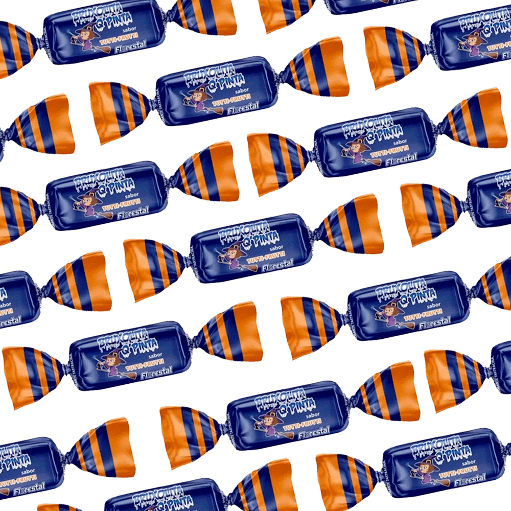 Bala-Bruxolito-Que-Pinta-500g--Florestal Bala-Bruxolito-Que-Pinta-500g--Florestal