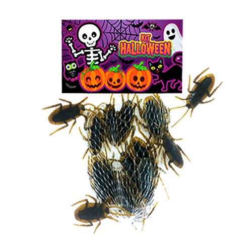Decoracao-Halloween-Gala-Mini-Baratinhas-c-12-unid
