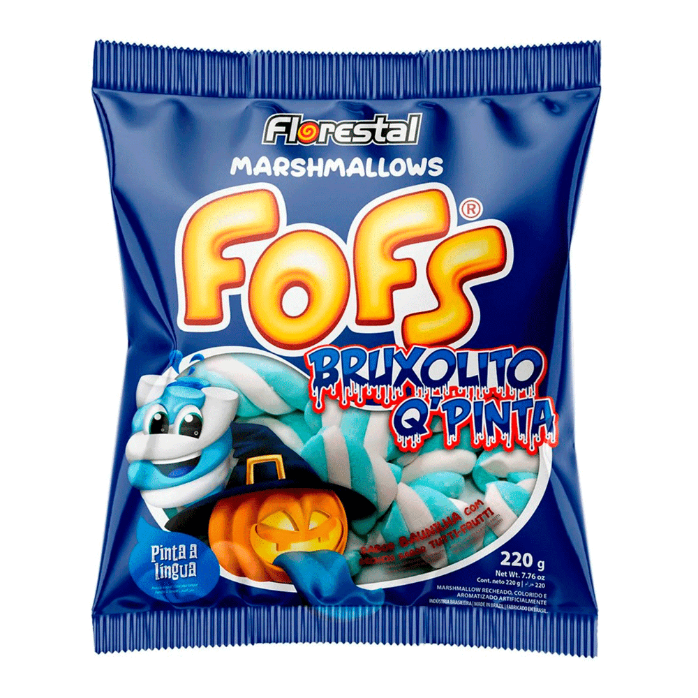 Marshmallows-Fofs-Bruxolito-q-pinta-200g---Florestal Marshmallows-Fofs-Bruxolito-q-pinta-200g---Florestal