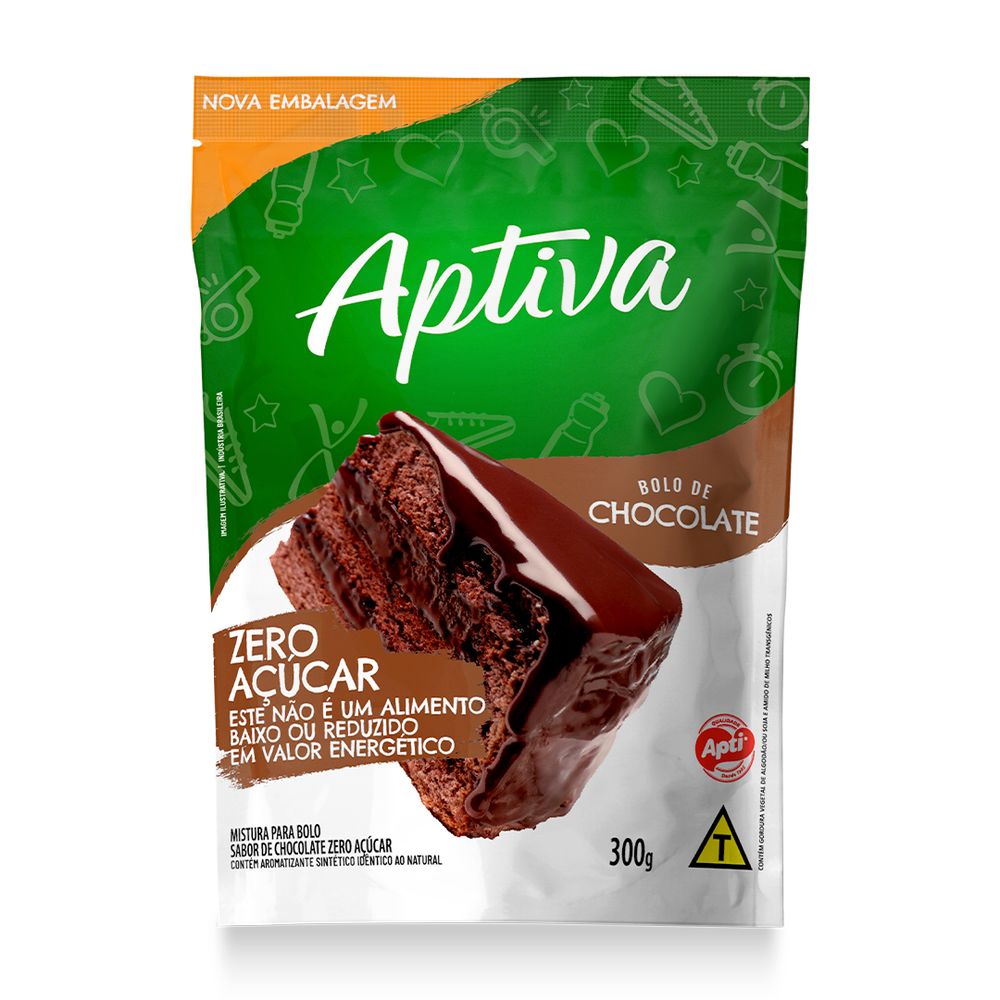 Mistura-para-Bolo-Chocolate-Suico-Zero-Acucar-300Gr---Apti Mistura-para-Bolo-Chocolate-Suico-Zero-Acucar-300Gr---Apti