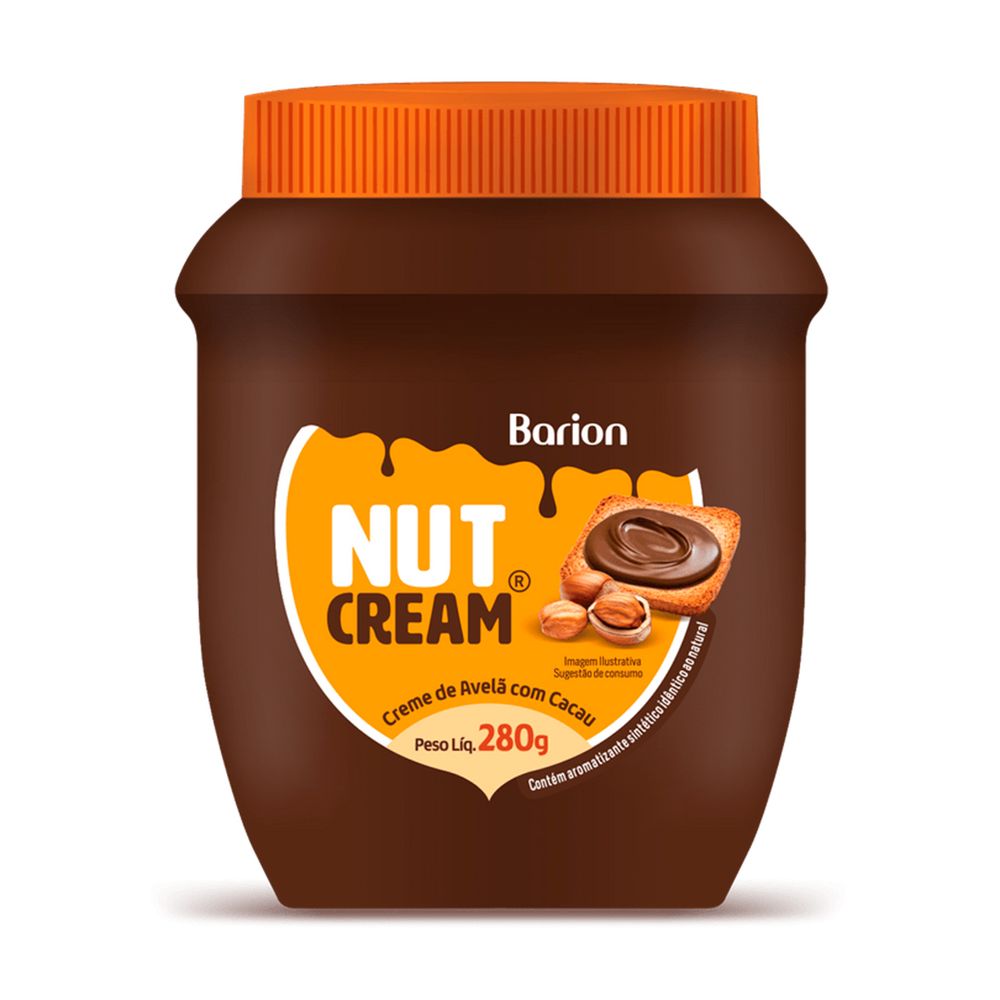 Nutcream-Creme-de-avela-280g---Barion Nutcream-Creme-de-avela-280g---Barion